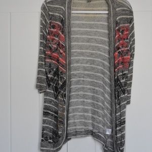 Grey cardigan
